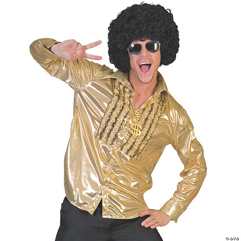 Men's Saturday Night Fever Shirt Costume
