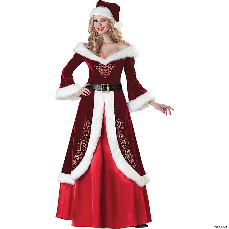 Women's Mrs. St Nick Costume