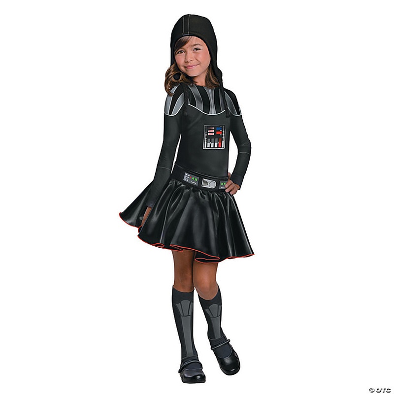 Girl's Star Wars Darth Vader Costume
