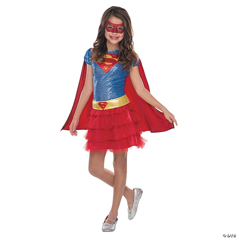 Girl's Tutu Dress Supergirl Costume
