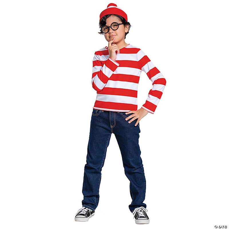 Kids Classic Wheres Waldo Costume