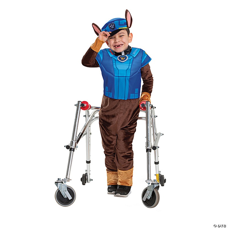 Toddler Adaptive Paw Patrol Chase Jumpsuit Costume