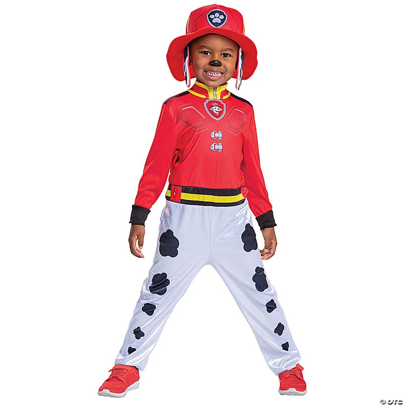 Toddler Classic Paw Patrol Marshall Jumpsuit Costume