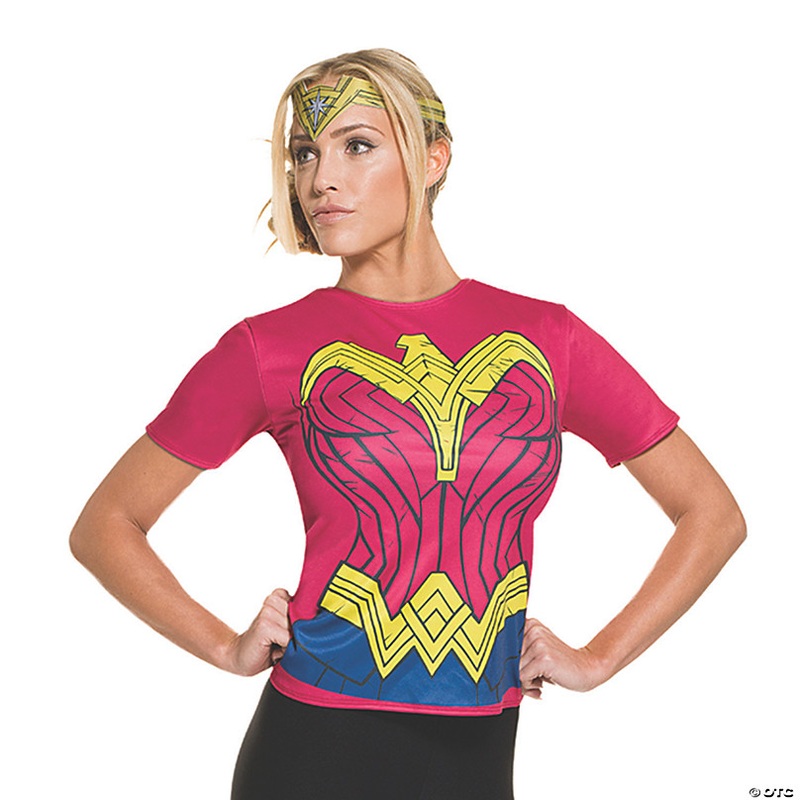 Womens Batman v Superman: Dawn of Justice Wonder Woman Costume Top