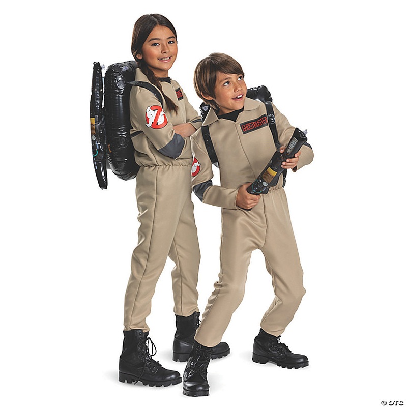 Kids Classic Ghostbusters: Frozen Empire  Flight Suit Costume