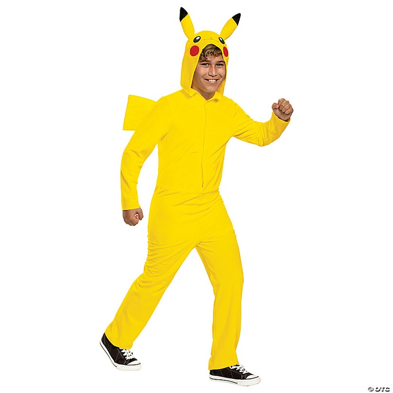 Kids Classic Pokmon Pikachu Jumpsuit Costume