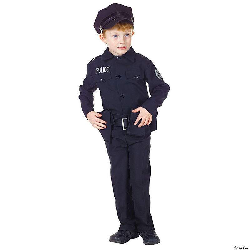 Kids Police Officer Costume