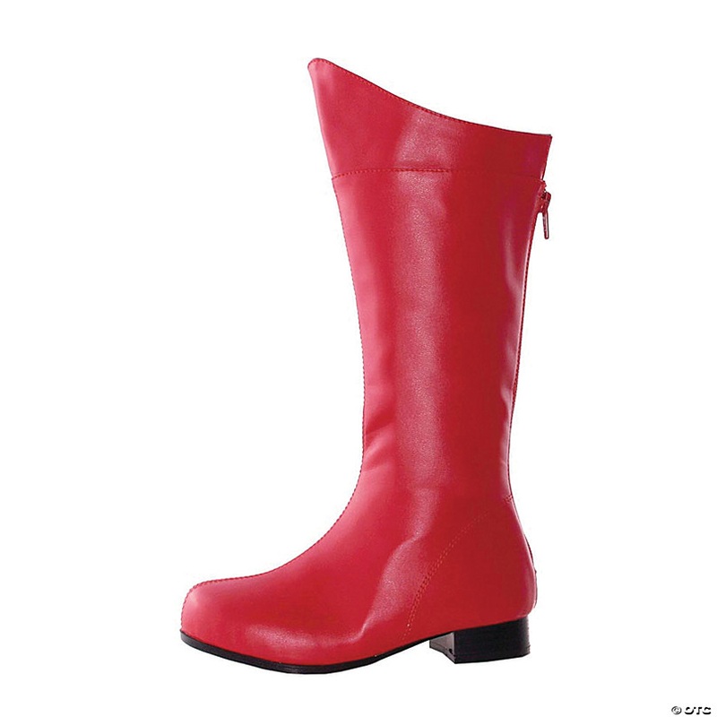 Kids Red Superhero Boots