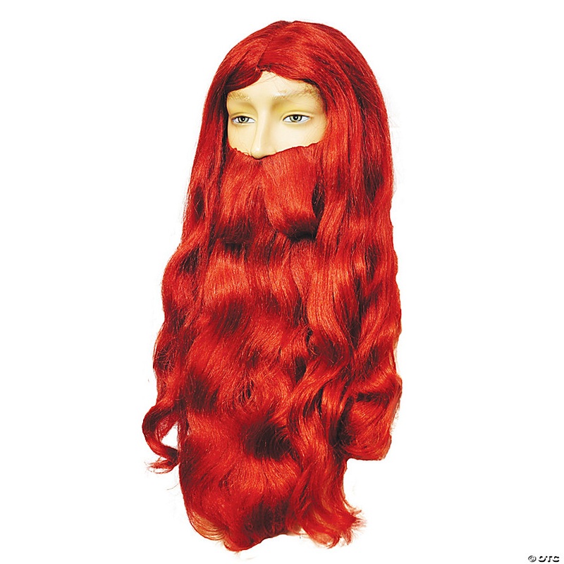 Men's Bargain Viking Wig & Beard Set