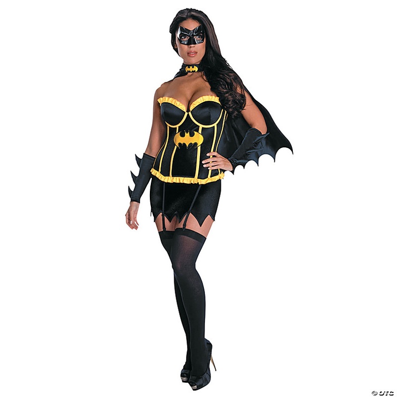 Womens Deluxe Batgirl Corset Costume