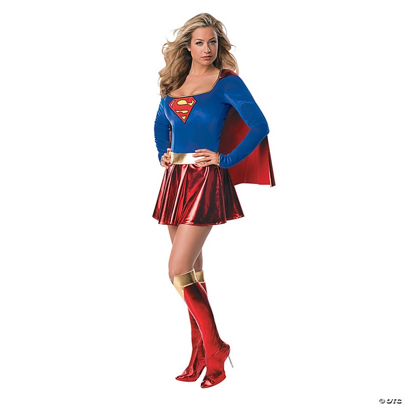 Womens Secret Wishes Deluxe Supergirl Costume