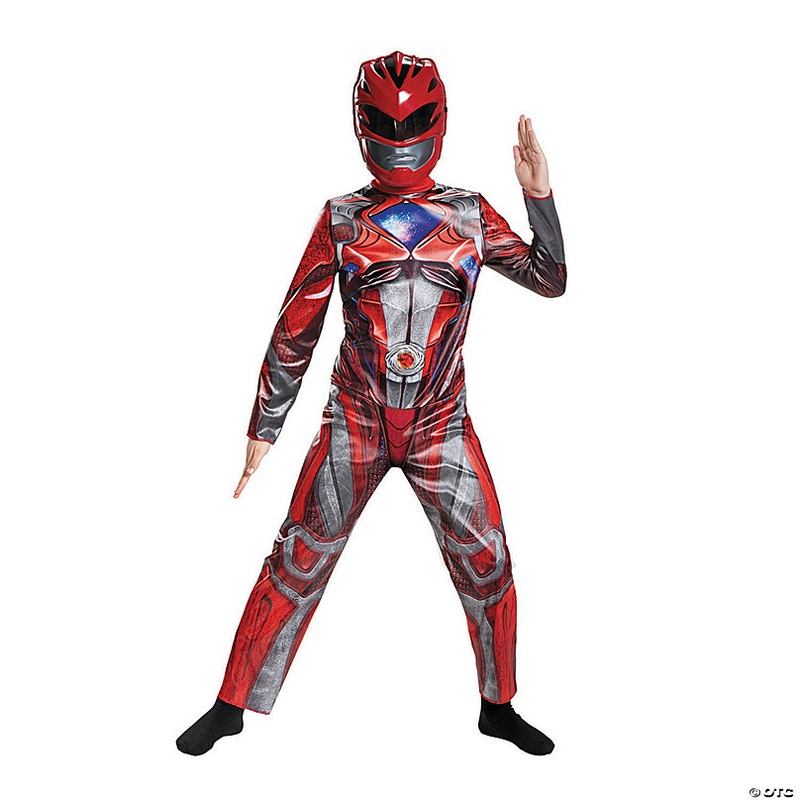 Boy's Classic Red Ranger Costume