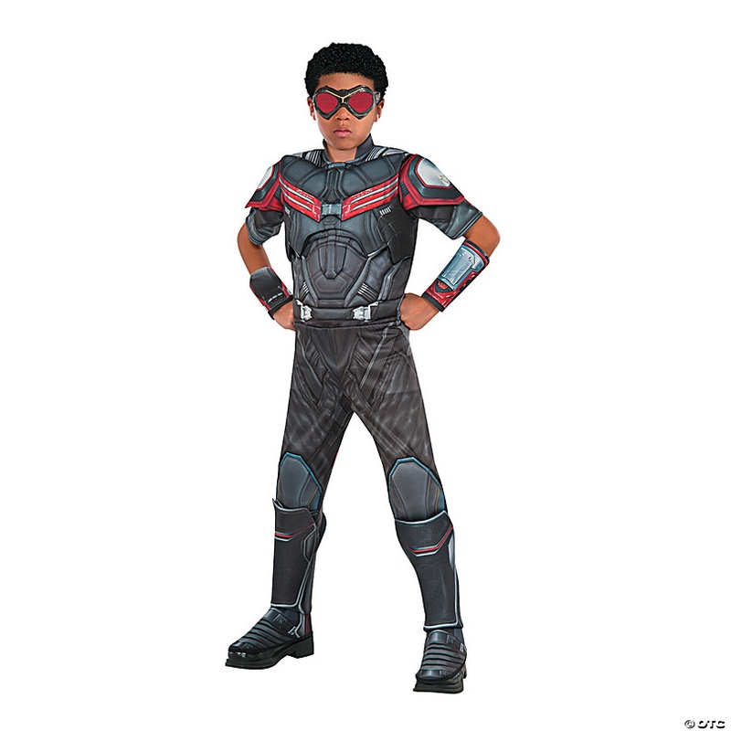 Boys Deluxe Muscle Chest Captain America: Civil War Falcon Costume