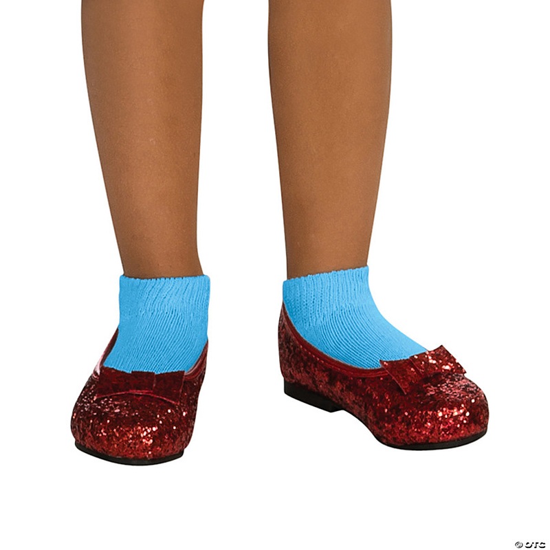 Girl's Deluxe Wizard of Oz Dorothy Red Sequin Shoes