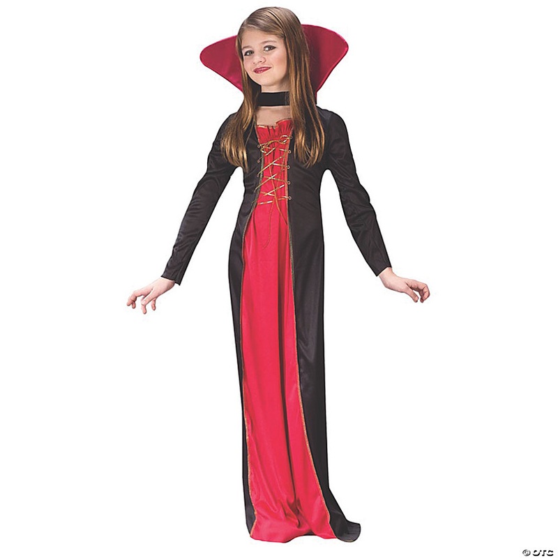 Girl's Victorian Vampiress Costume