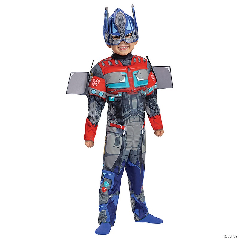 Toddler Classic Muscle Transformers Optimus Prime T7 Costume