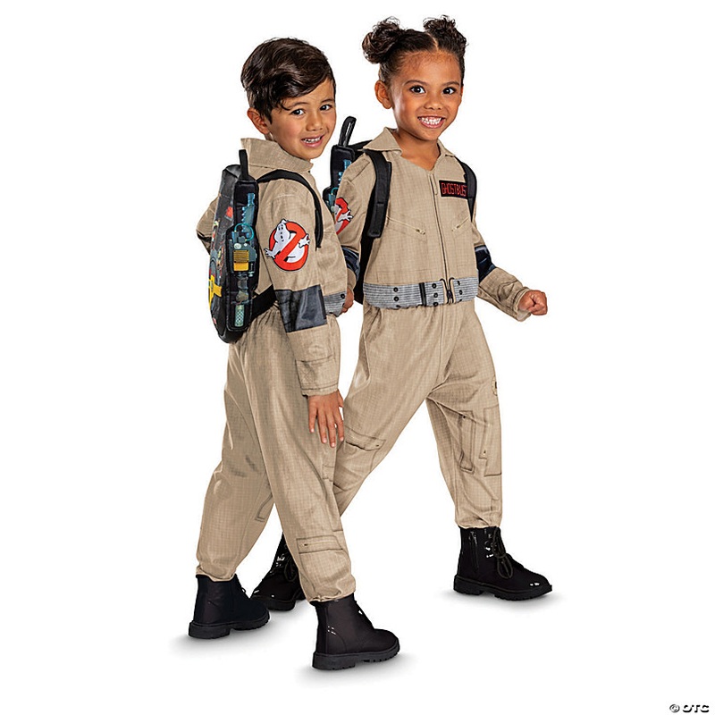 Toddler Ghostbusters: Frozen Empire Posh Flight Suit Costume