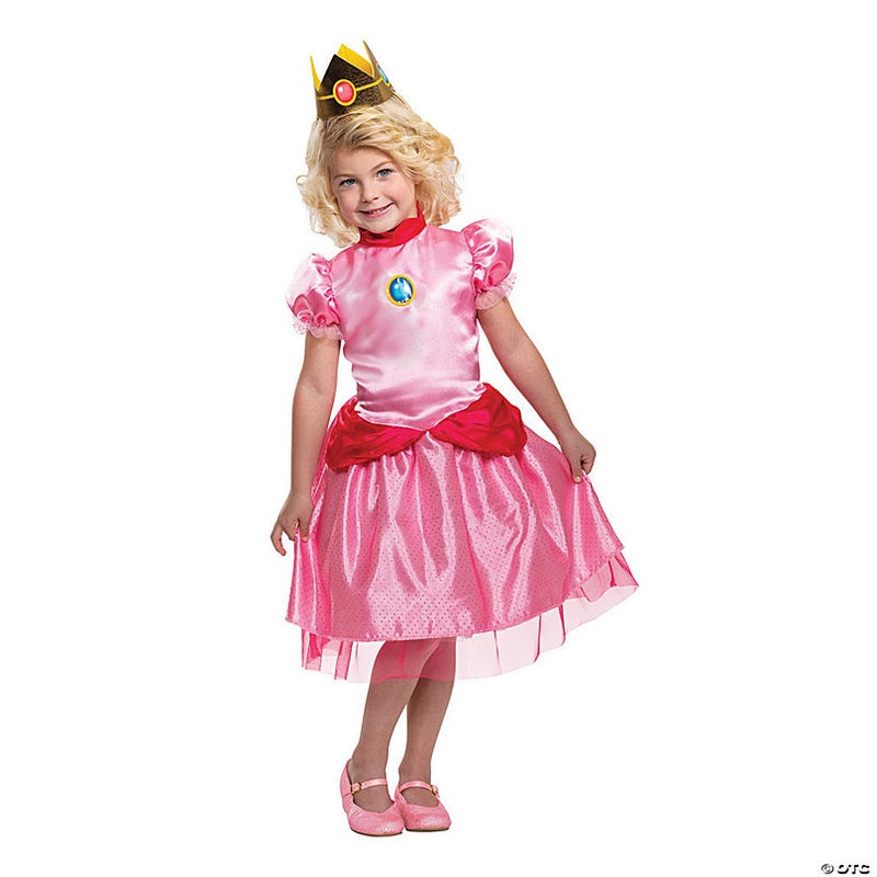 Toddler Super Mario Bros. Princess Peach Costume