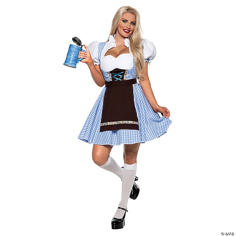 Women's Oktoberfest Beer Girl Costume