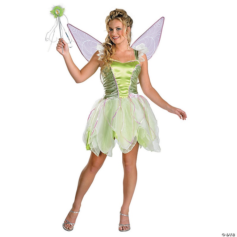 Womens Deluxe Tinker Bell Costume