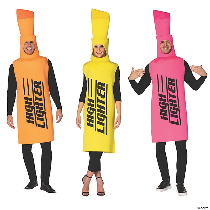Adults Highlighter Costume