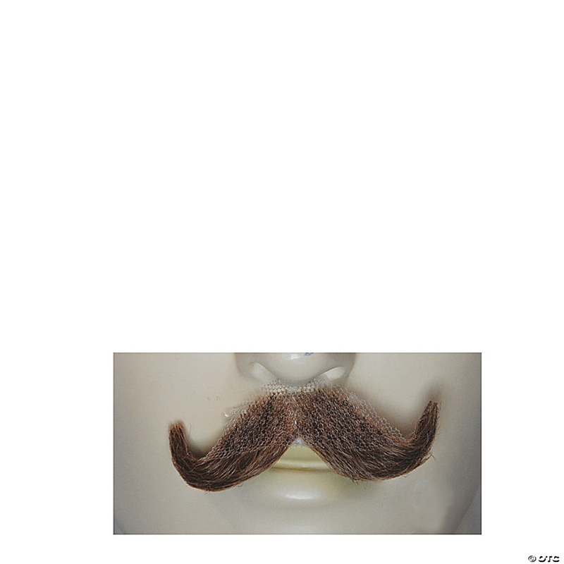 Adults Small English M10 Human Hair Mustache