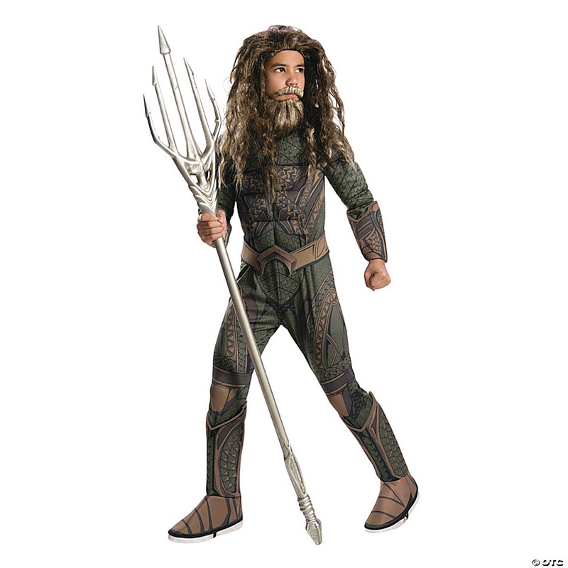 Boys Premium Justice League Aquaman Costume
