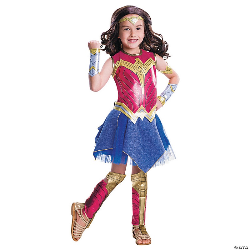 Girl's Deluxe Batman v Superman: Dawn of Justice Wonder Woman Costume