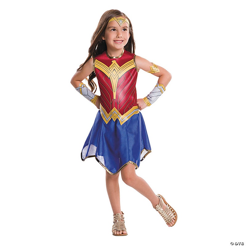 Girl's Justice League Wonder Woman Costume