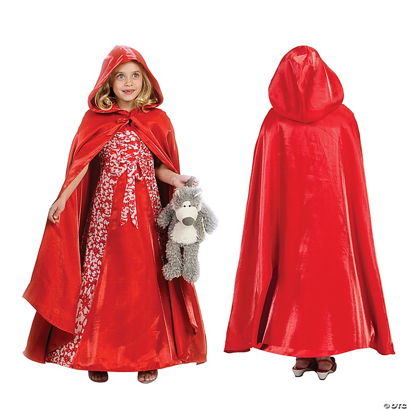Girl's Princess Red Riding Costume