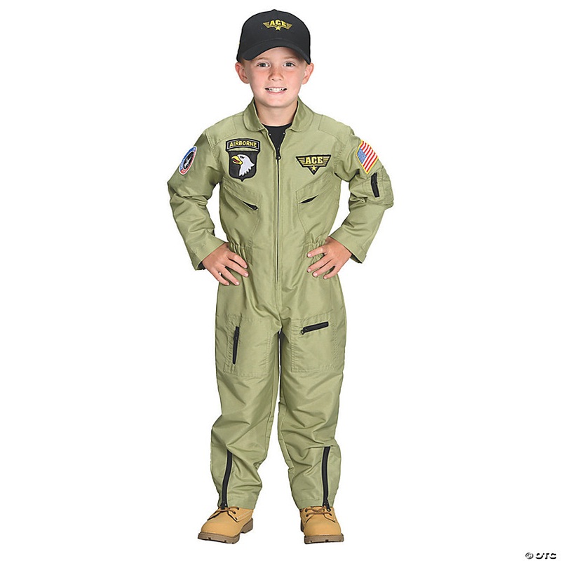 Kids Fighter Pilot Costume