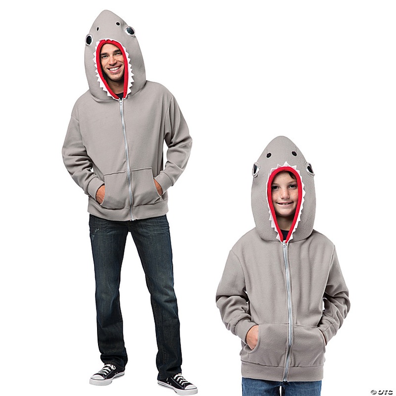 Kids Shark Hoodie Costume