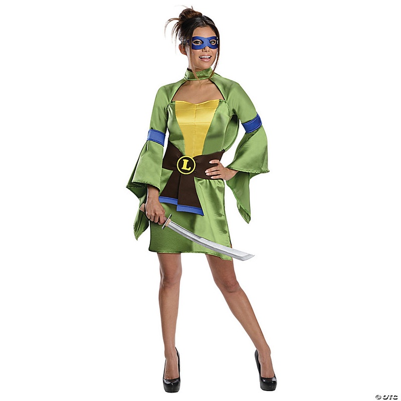 Women's Teenage Mutant Ninja Turtles Leonardo Kimono Costume