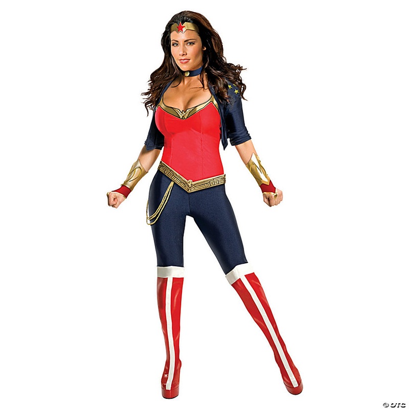 Women's Wonder Woman Jumpsuit Costume
