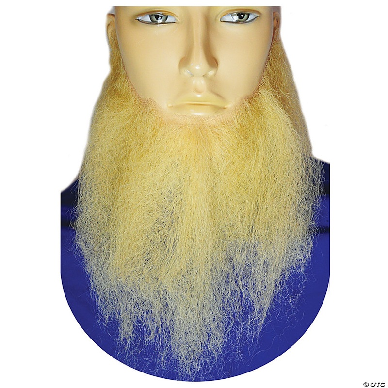 10 Adults Long Full-Face Human Hair Beard