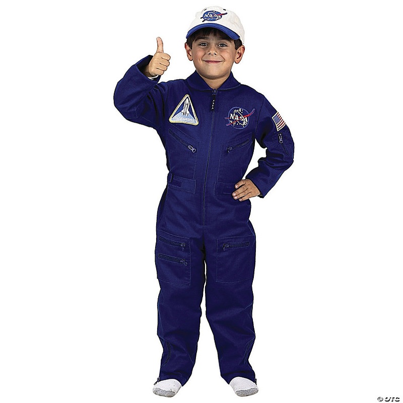 Boy's NASA Astronaut Flight Suit Costume