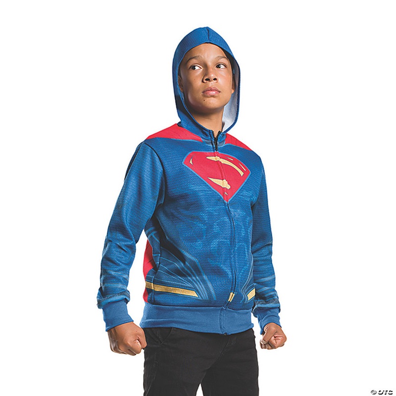 Boys Batman v Superman: Dawn of Justice Superman Hoodie Costume