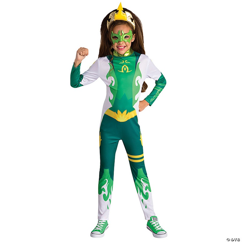 Girl's Mysticons Emerald Costume