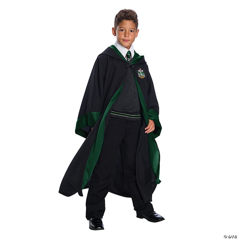 Kids Harry Potter Deluxe Slytherin Costume Kit