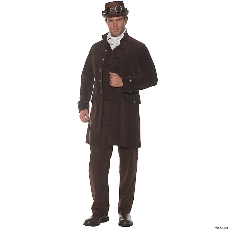 Men's Brown Frock Coat