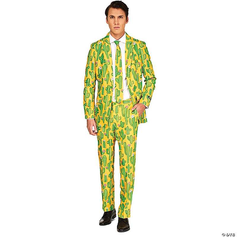 Men's Yellow Cactus Suit