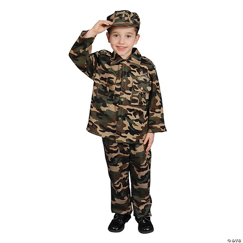 Toddler Army Soldier Costume