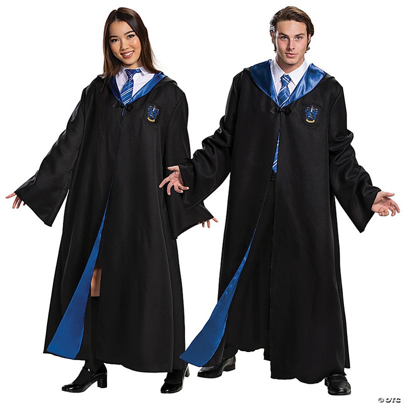 Adultss's Harry Potter Deluxe Ravenclaw Robe - 50-52
