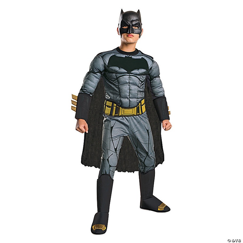 Boy's Premium Muscle Chest Batman Costume