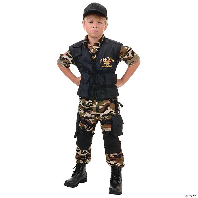 Boy's Seal Team Costume