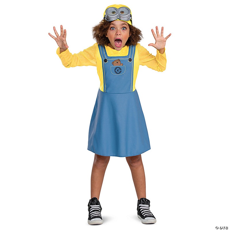 Girl's Minions Bob Costume