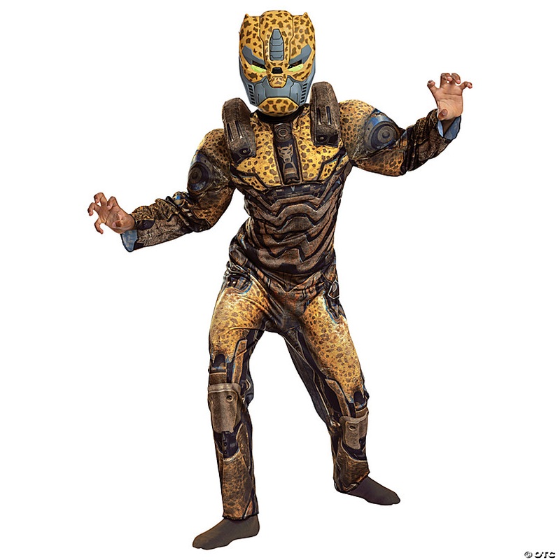 Kids Classic Muscle Transformers Cheetor Adaptive Costume