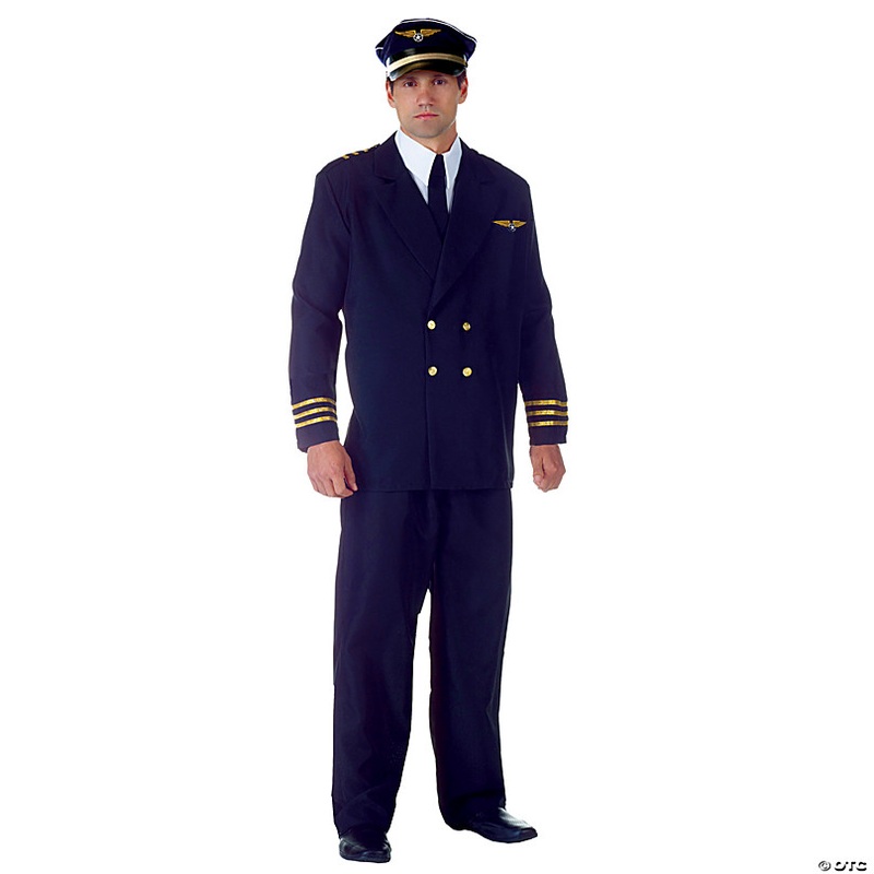 Men's Airline Captain Costume