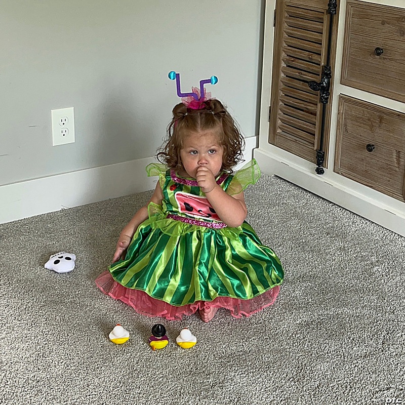 Toddler Deluxe Cocomelon Dress Costume