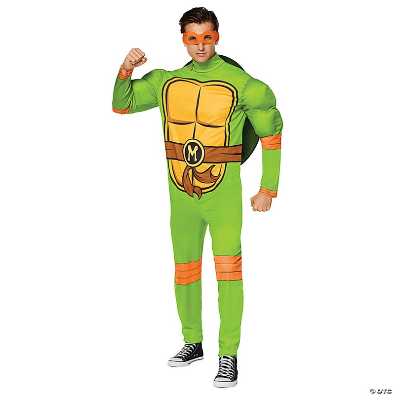 Adults Classic Teenage Mutant Ninja Turtles Michelangelo Costume